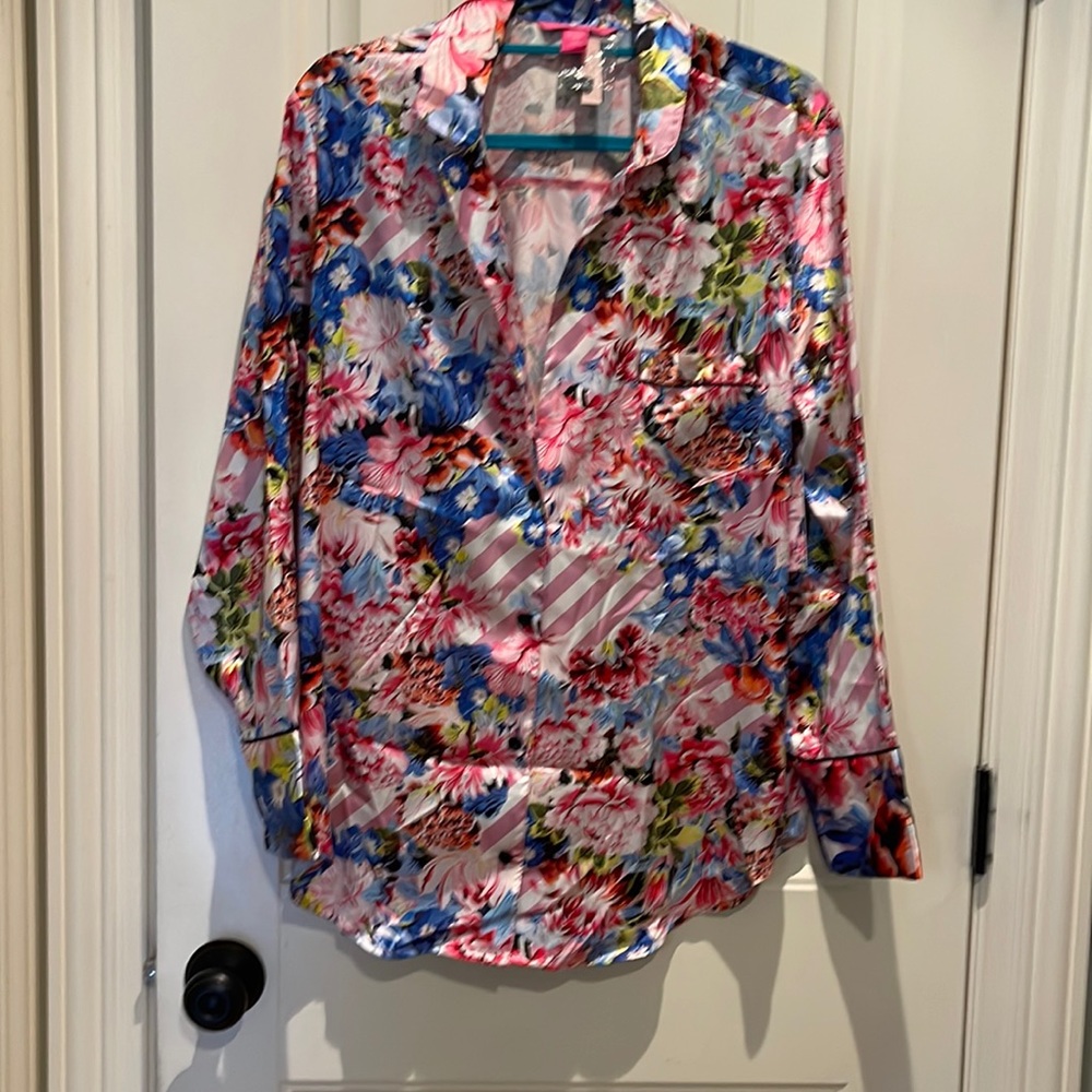 Victoria’s Secret x Mary Katrantzou pajama top